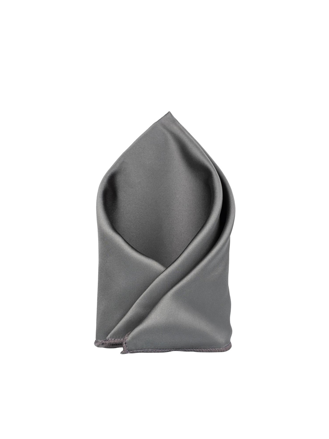

The Tie Hub Satin Pocket Squares, Grey