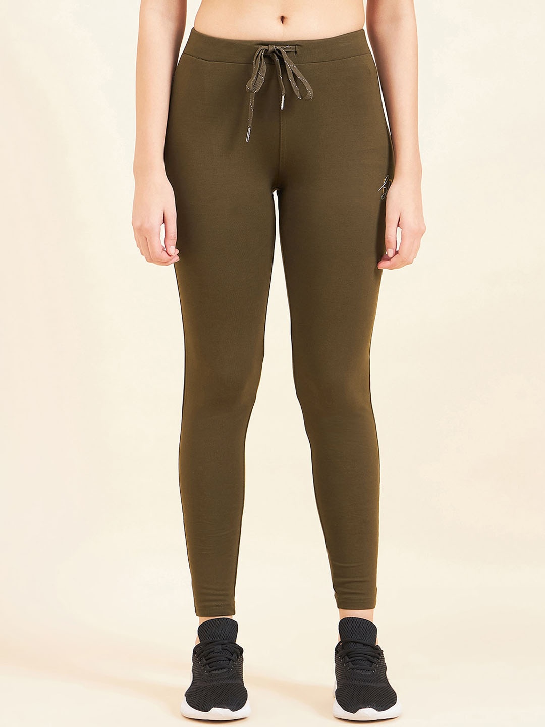 

Sweet Dreams Women Slim Fit Track Pants, Olive