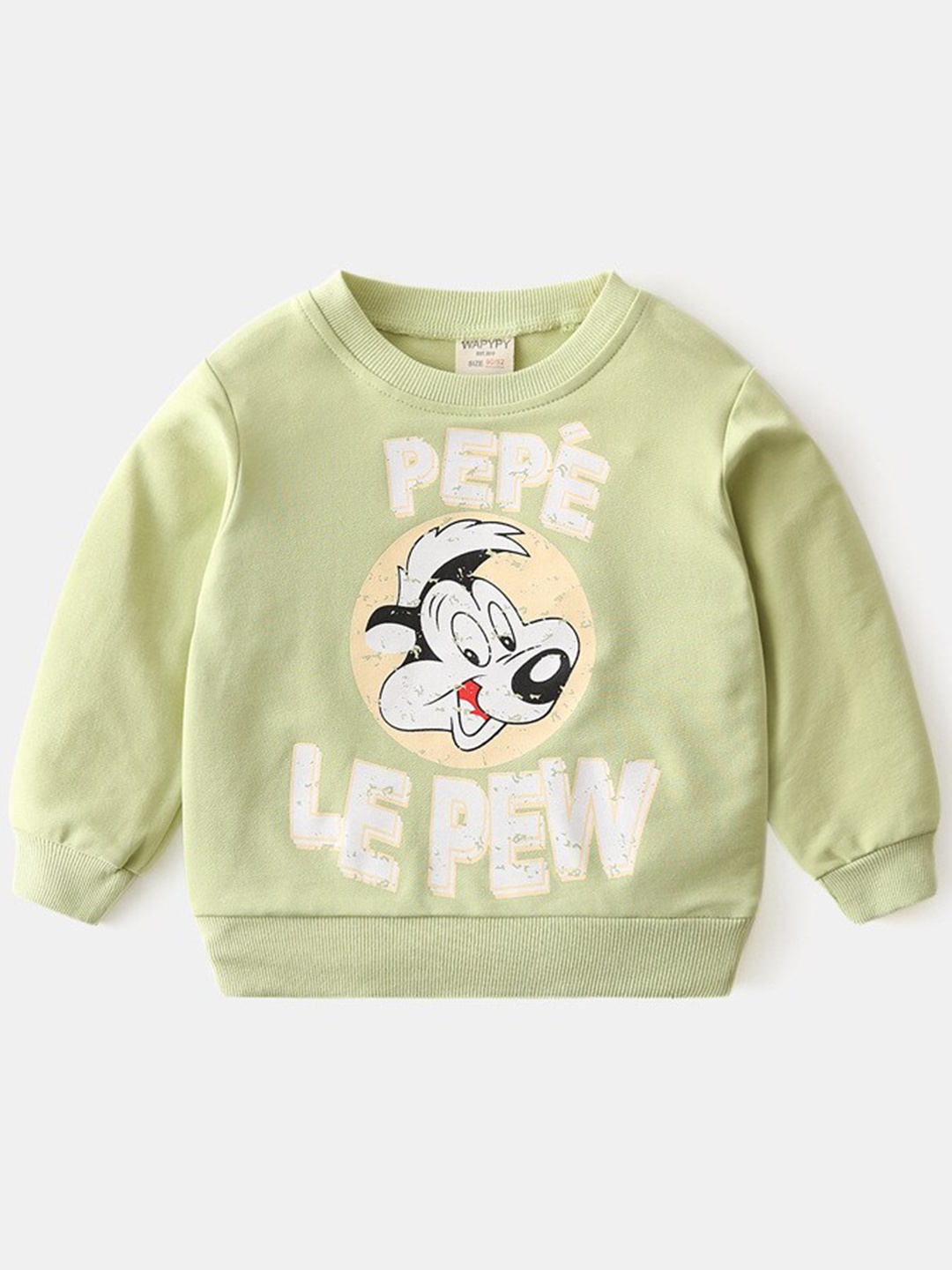 

StyleCast Unisex Kids Printed Sweatshirt, Beige