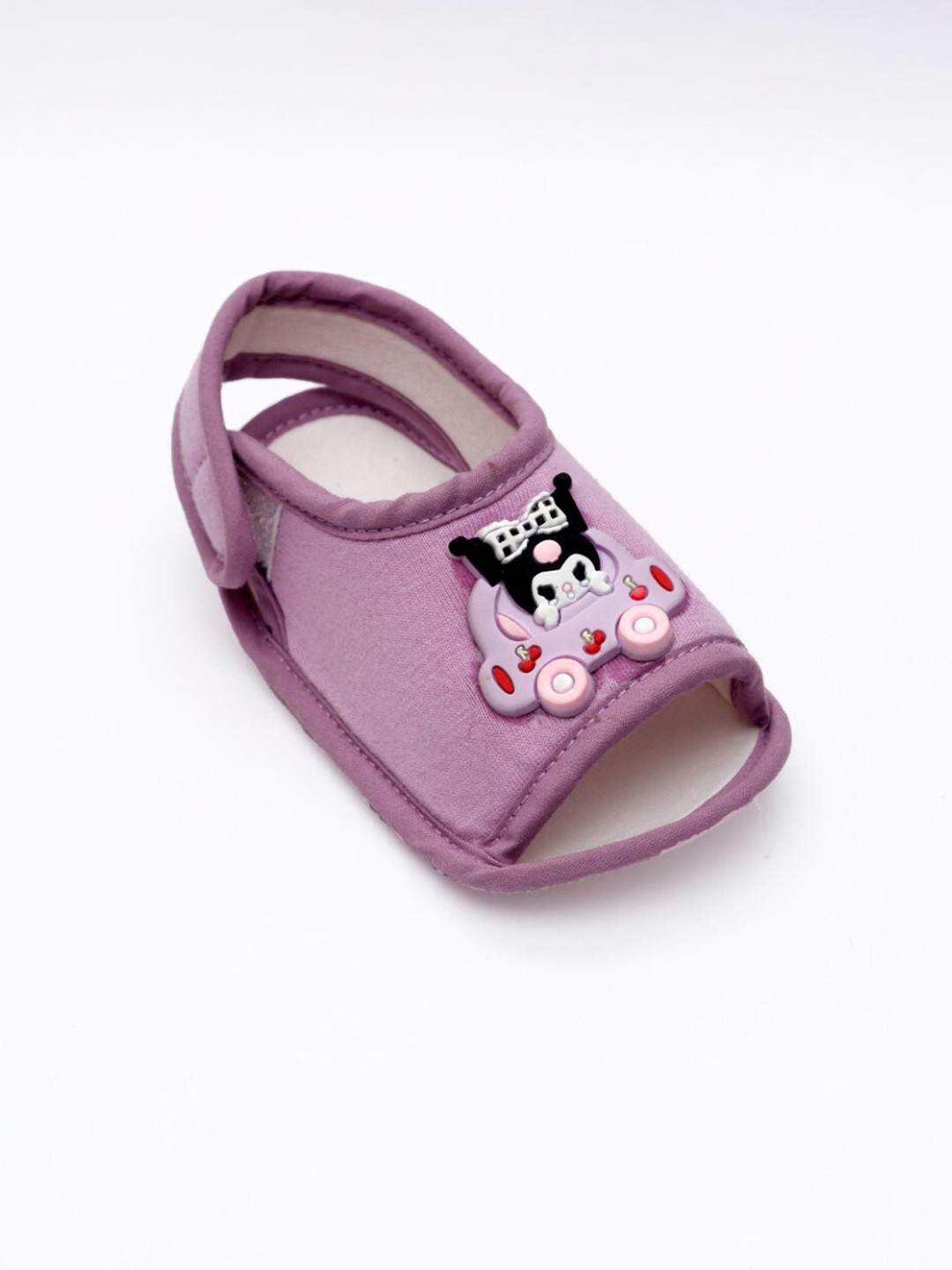 

BAESD Infants Girls Cotton Booties, Purple