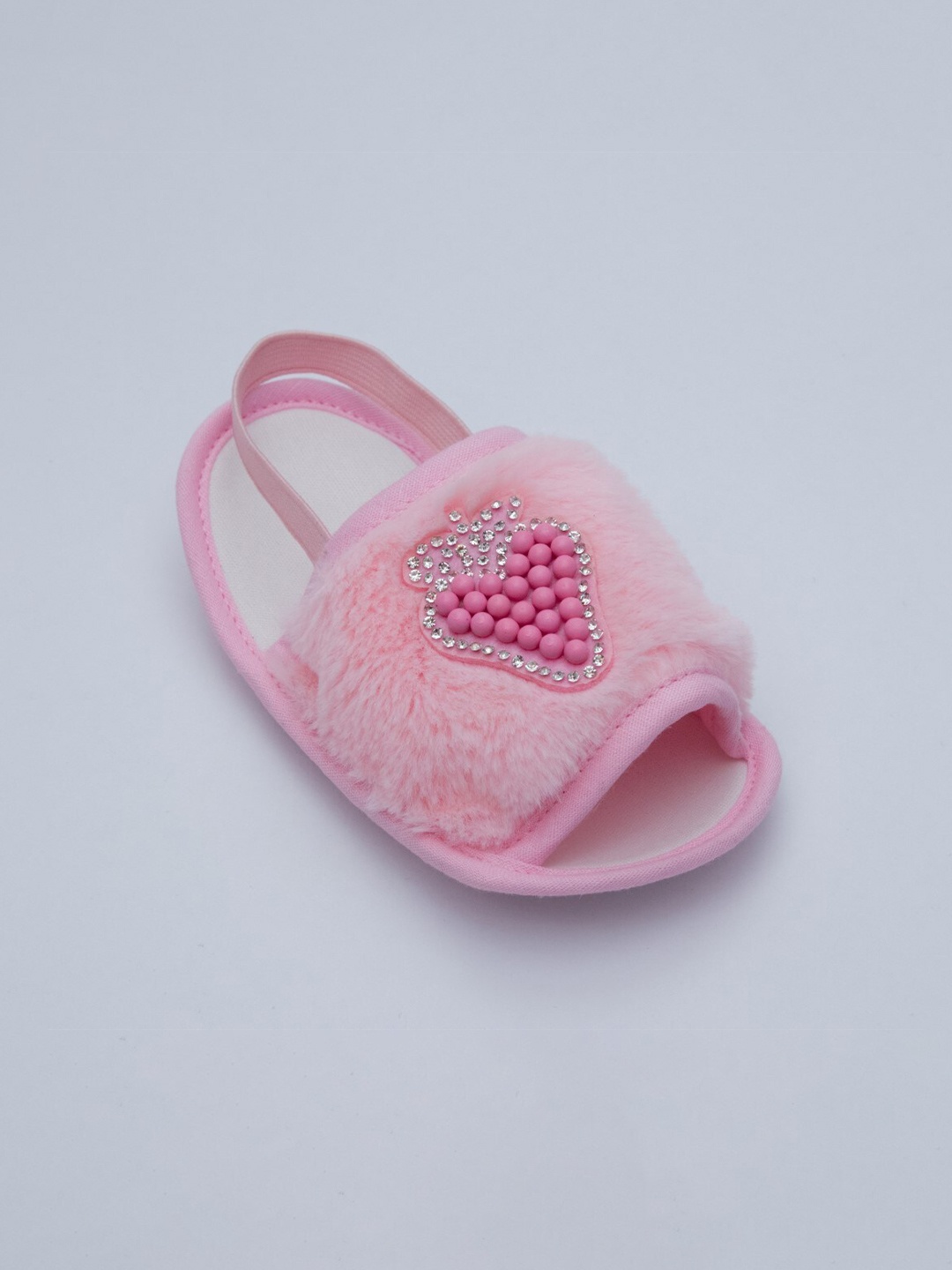 

BAESD Infants Girls Cotton Booties, Pink