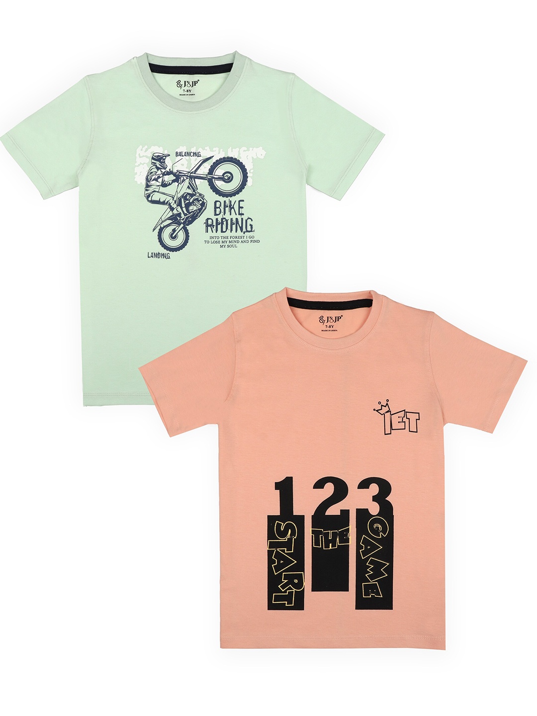 

BAESD Boys 2 Printed Applique T-shirt, Multi