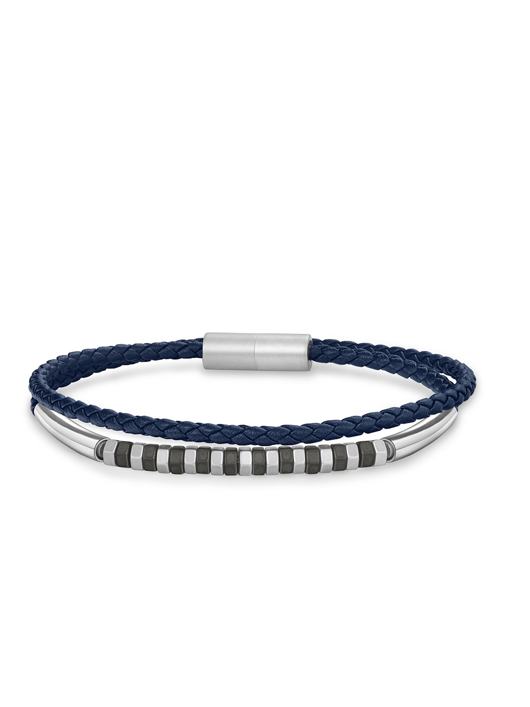 

Cerruti 1881 Men Multistrand Bracelet, Blue