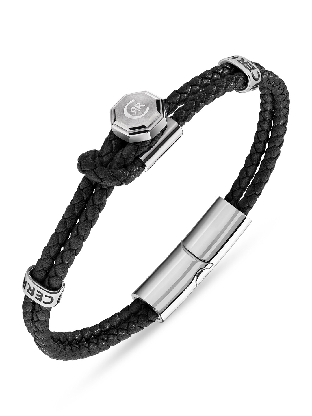 

Cerruti 1881 Men Link Bracelet, Black