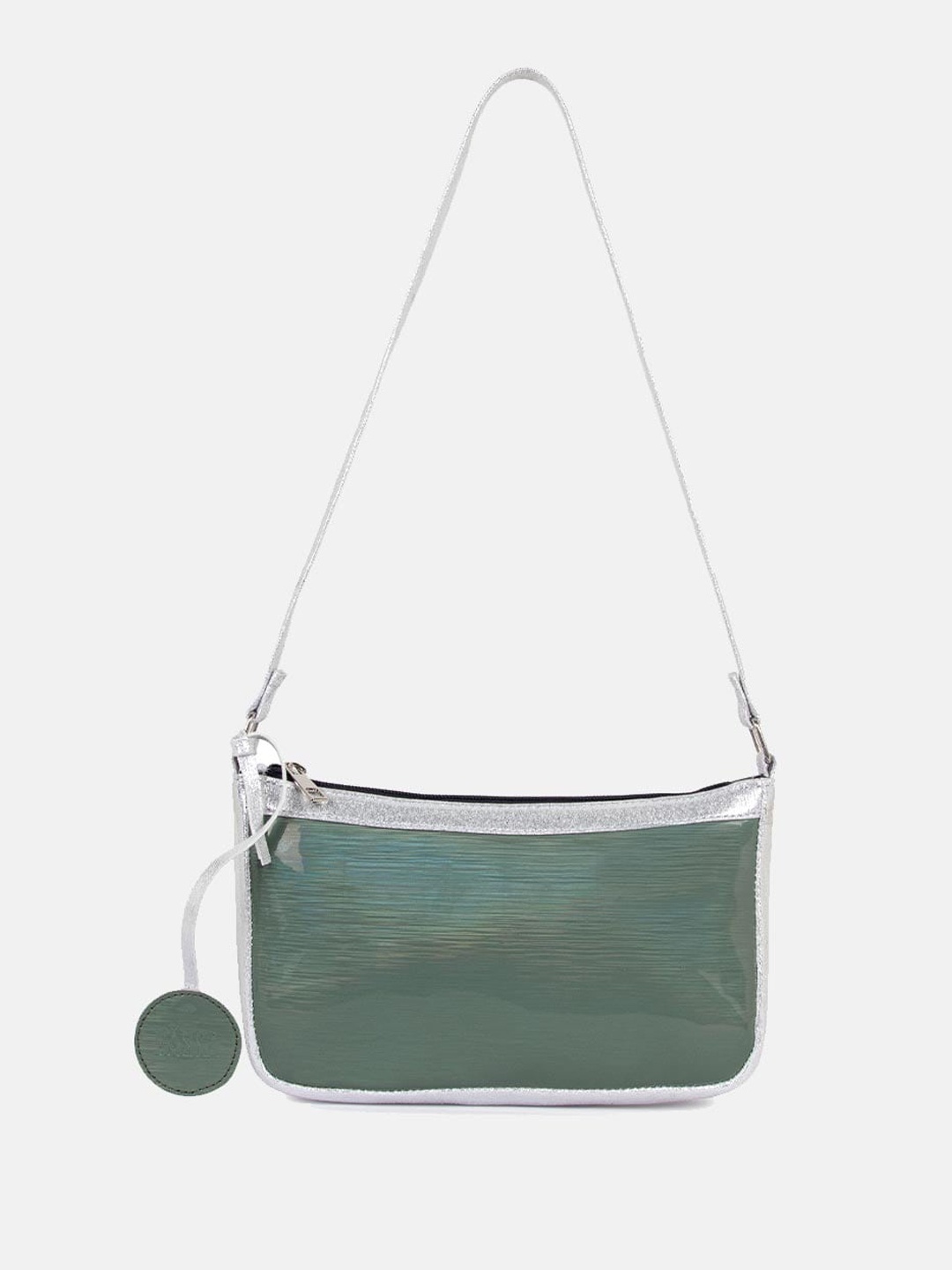 

VASKA Structured Sling Bag, Green