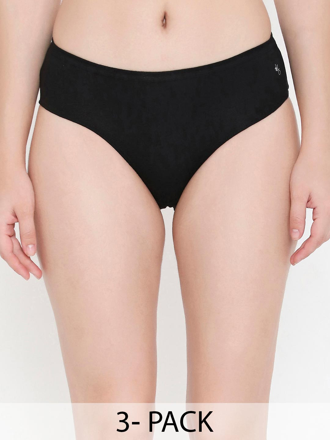 

Feelings Pack Of 3 Assorted Cotton Hipster Briefs