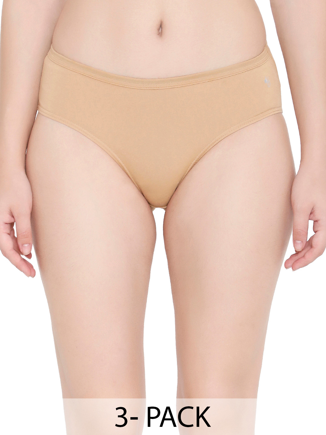 

Feelings Pack Of 3 Assorted Cotton Hipster Briefs