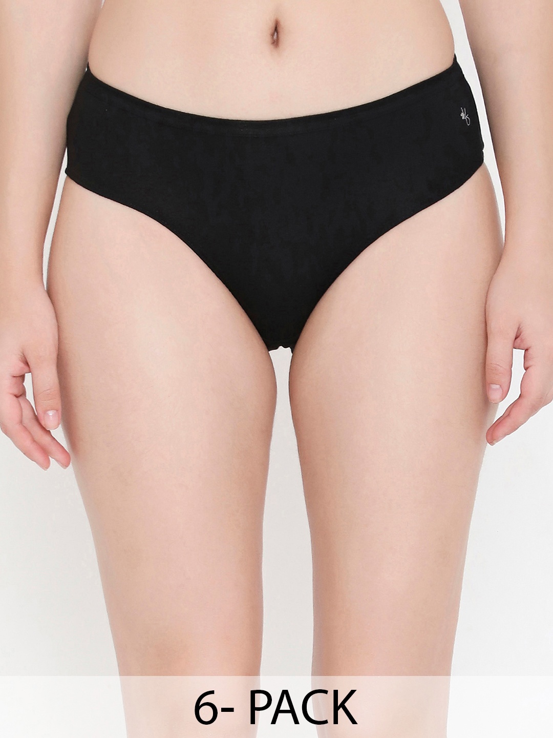 

Feelings Pack Of 6 Assorted Anti Microbial Cotton Hipster Briefs