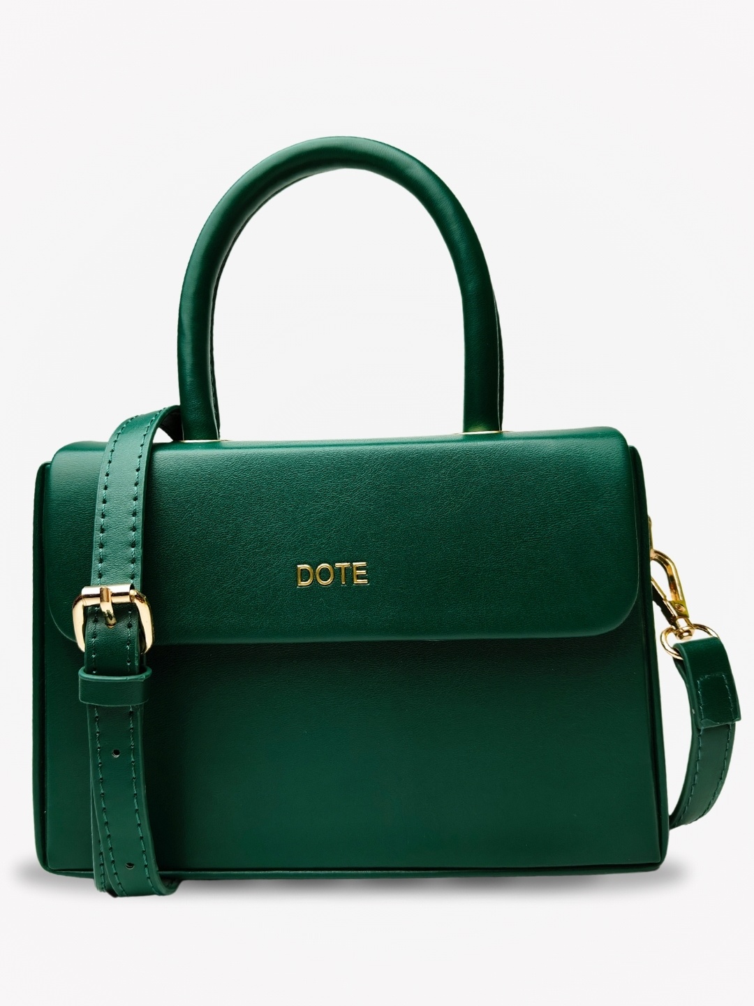 

DOTE Structured Sling Bag, Green