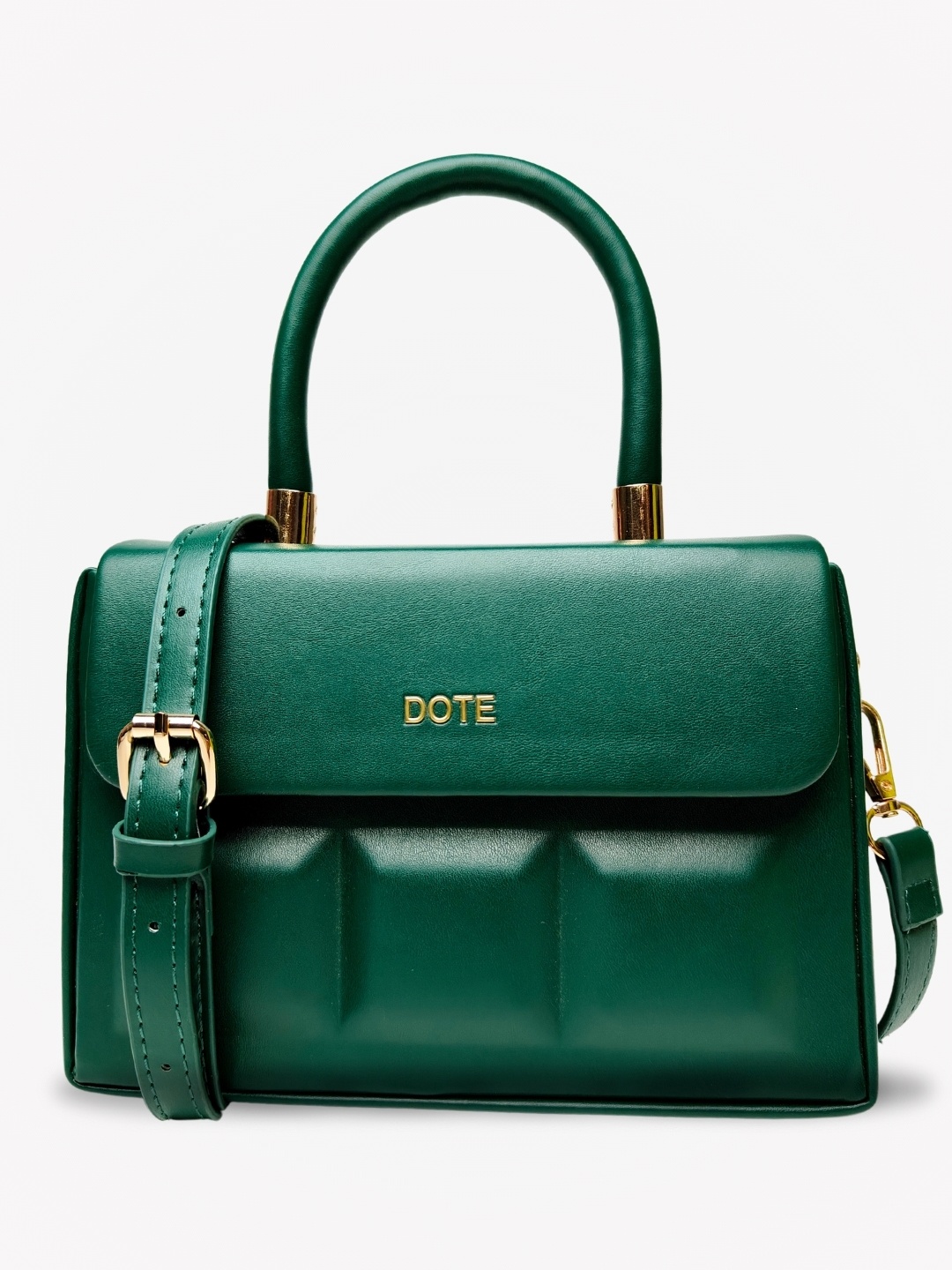 

DOTE Structured Sling Bag, Green