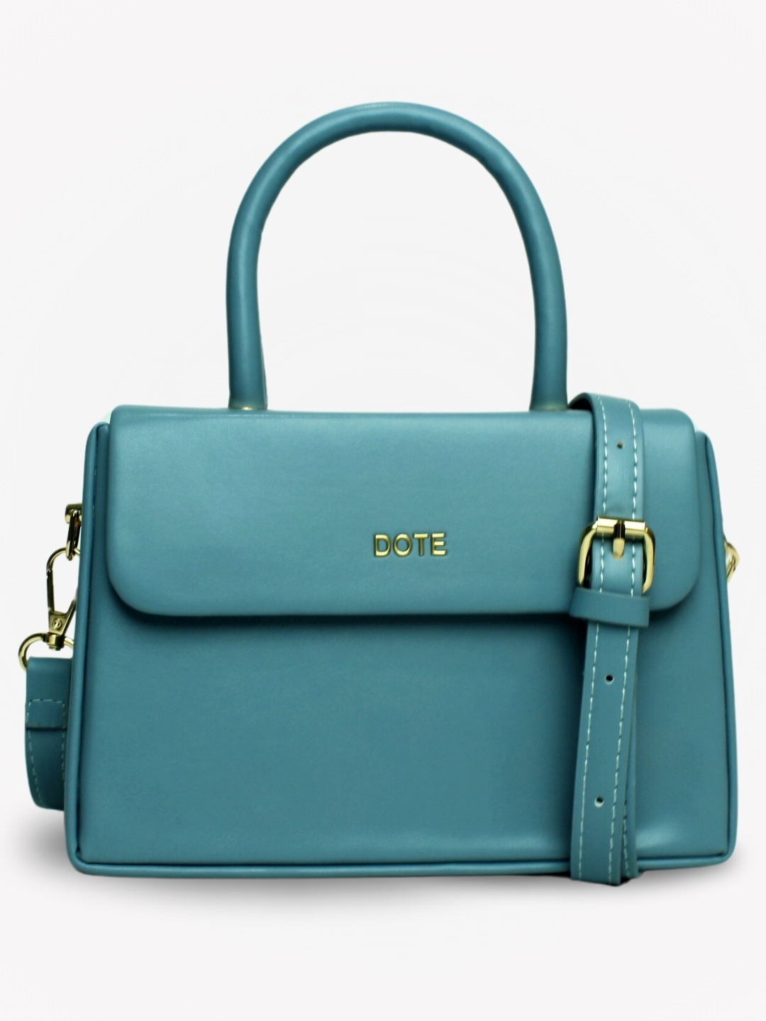 

DOTE Structured Handheld Bag, Blue