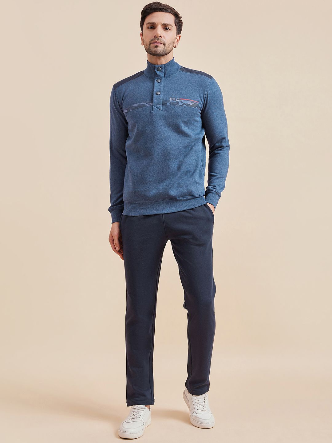 

Sweet Dreams Sweatshirt With Track pant, Navy blue