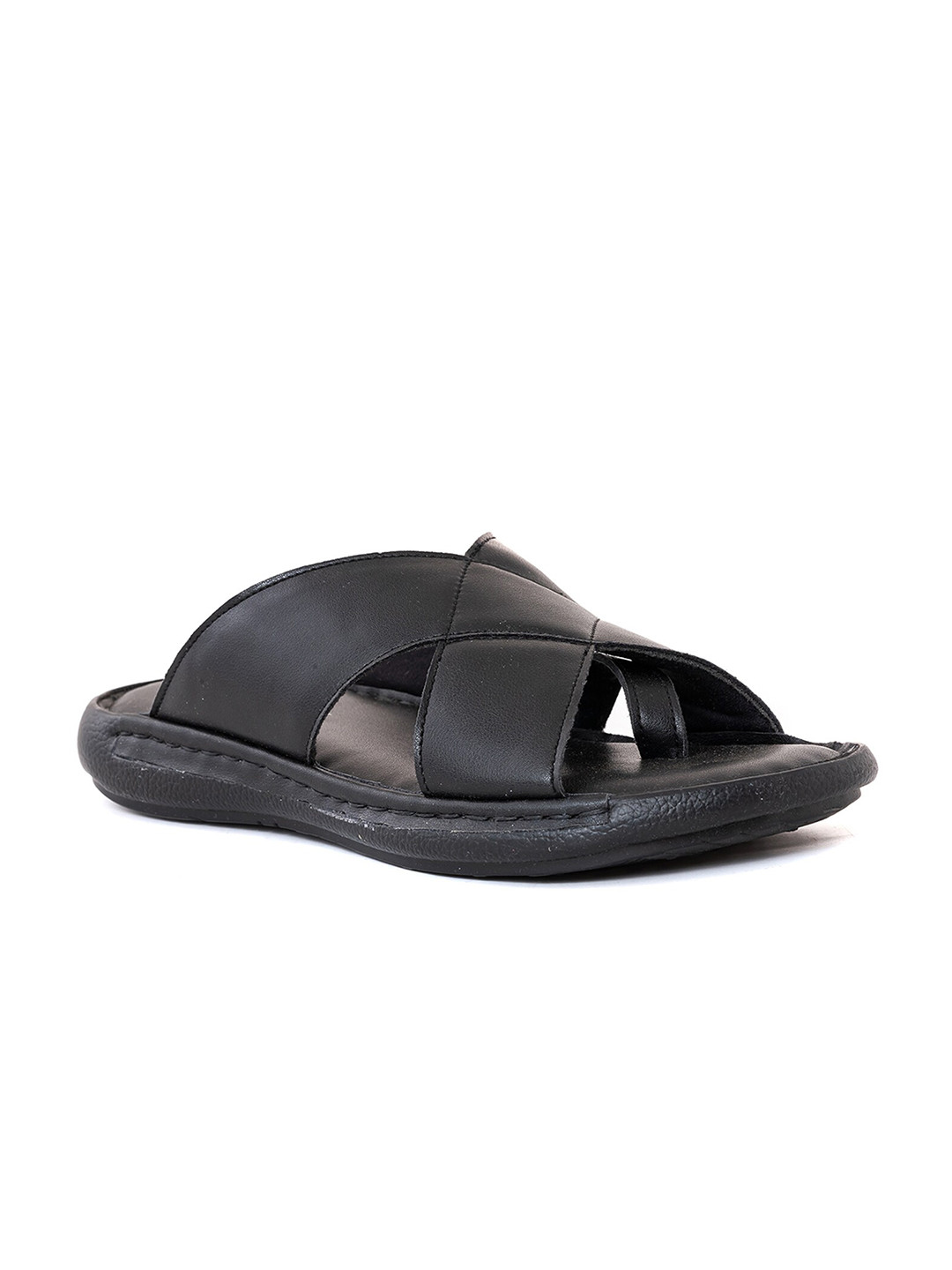 

Khadims Men Comfort Sandals, Black
