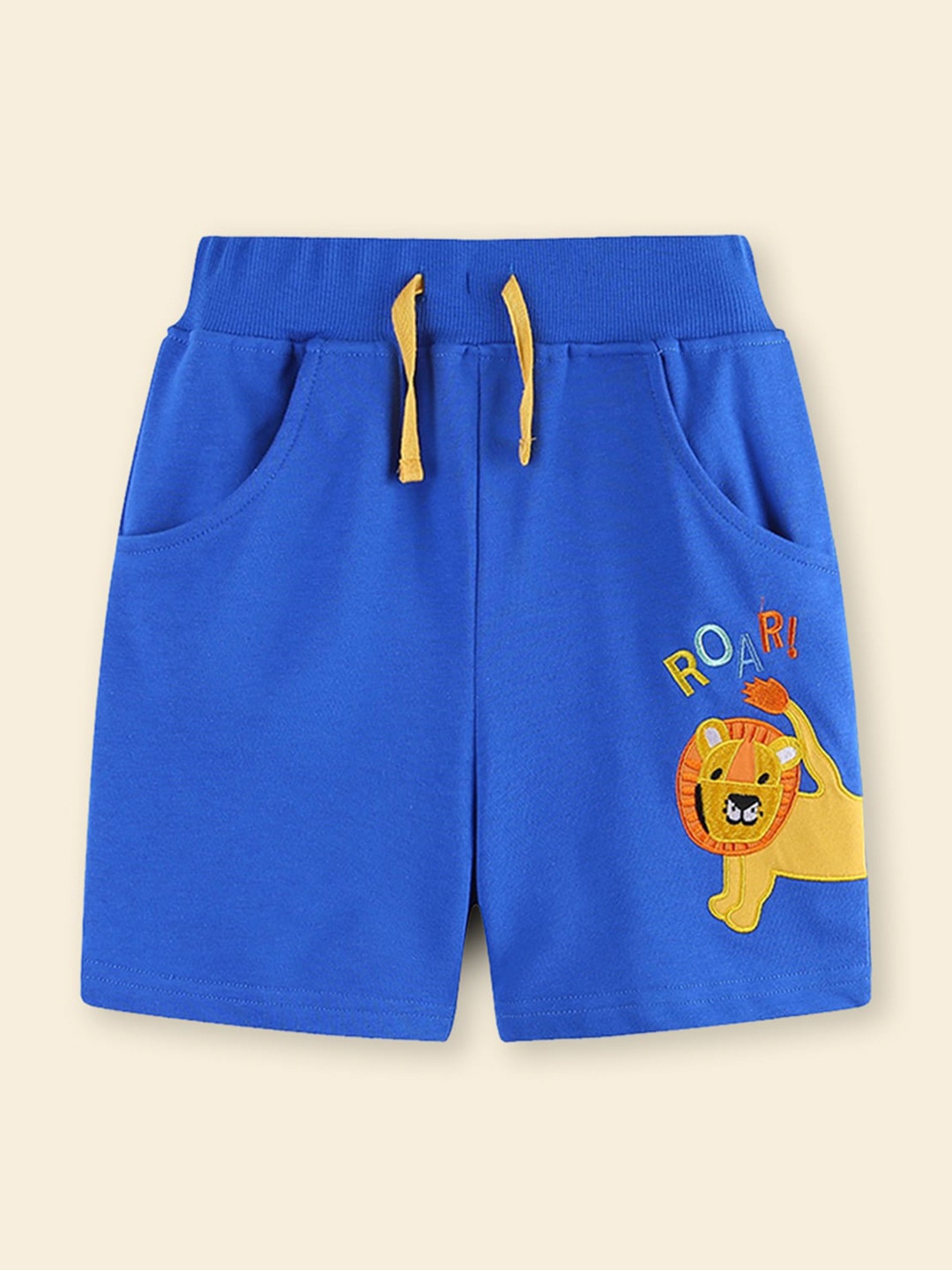 

INCLUD Boys Graphic Printed Shorts, Blue