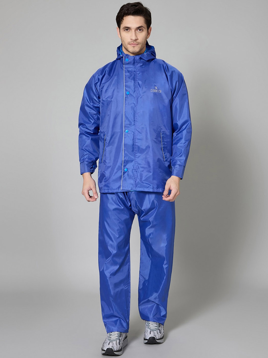 

THE CLOWNFISH Prime Pro Rain Suit, Navy blue