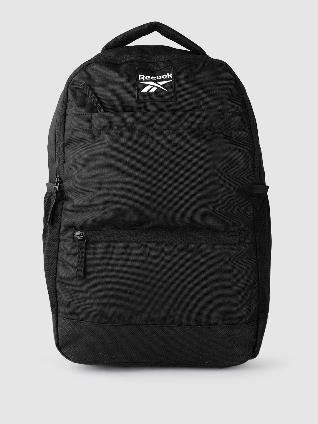 

Reebok Unisex Brand Logo Printed Detail Backpack 25.2 L, Black