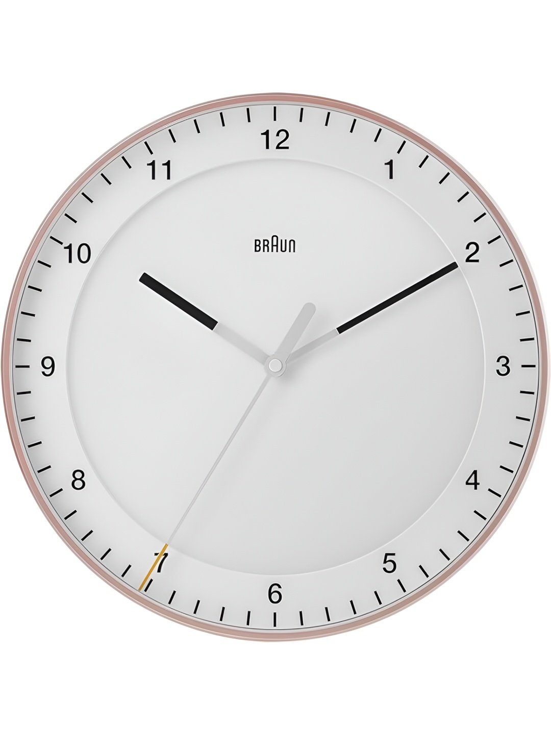 

Braun Rose Contemporary Round Shaped Wall Clock