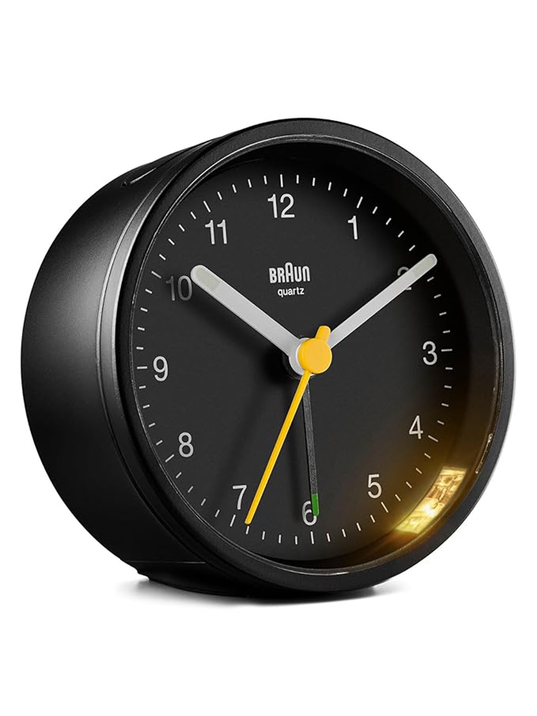 

Braun Black & White Contemporary Round Shaped Alarm Clock