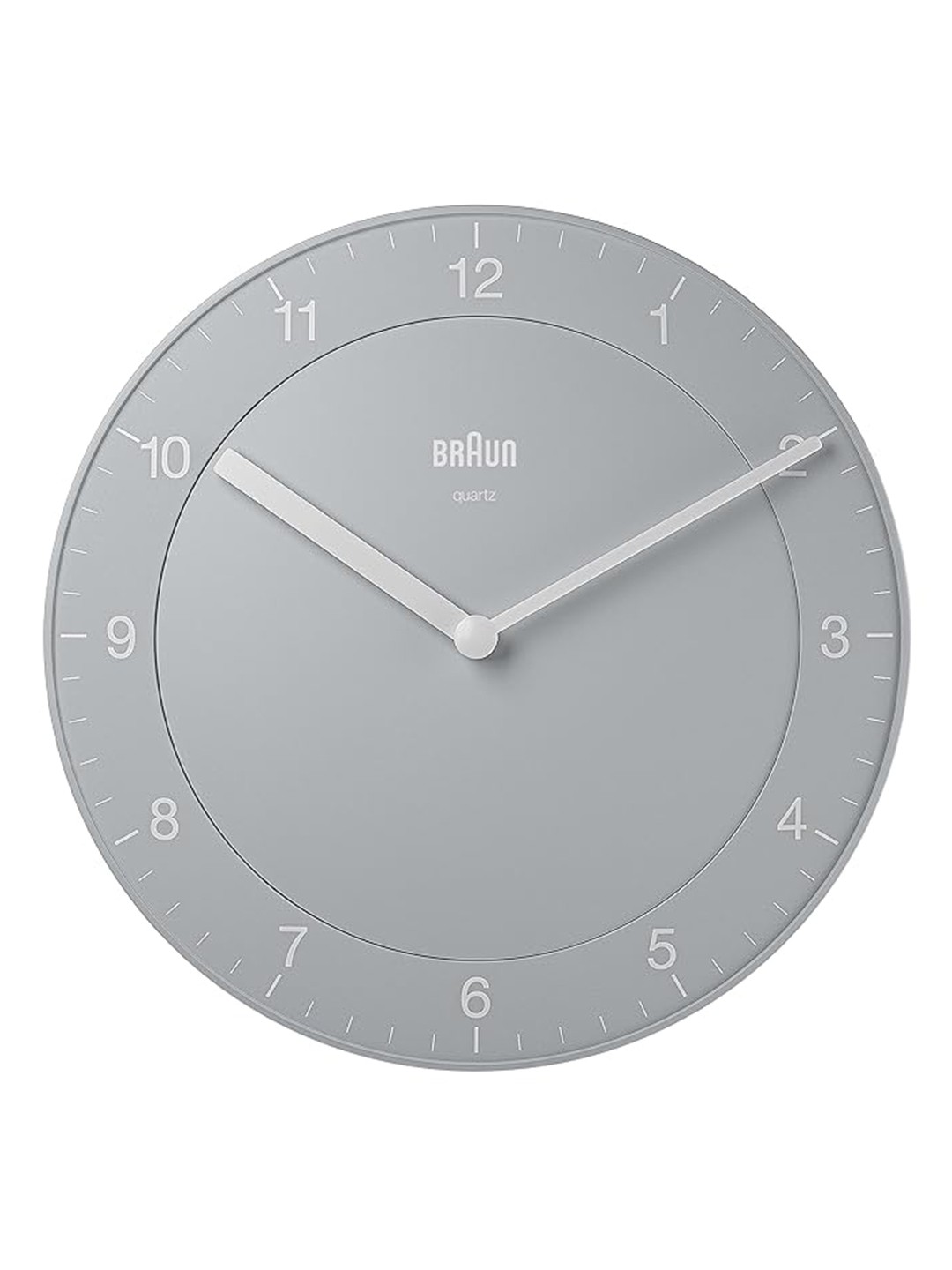 

Braun Grey Contemporary Round Shaped Wall Clock
