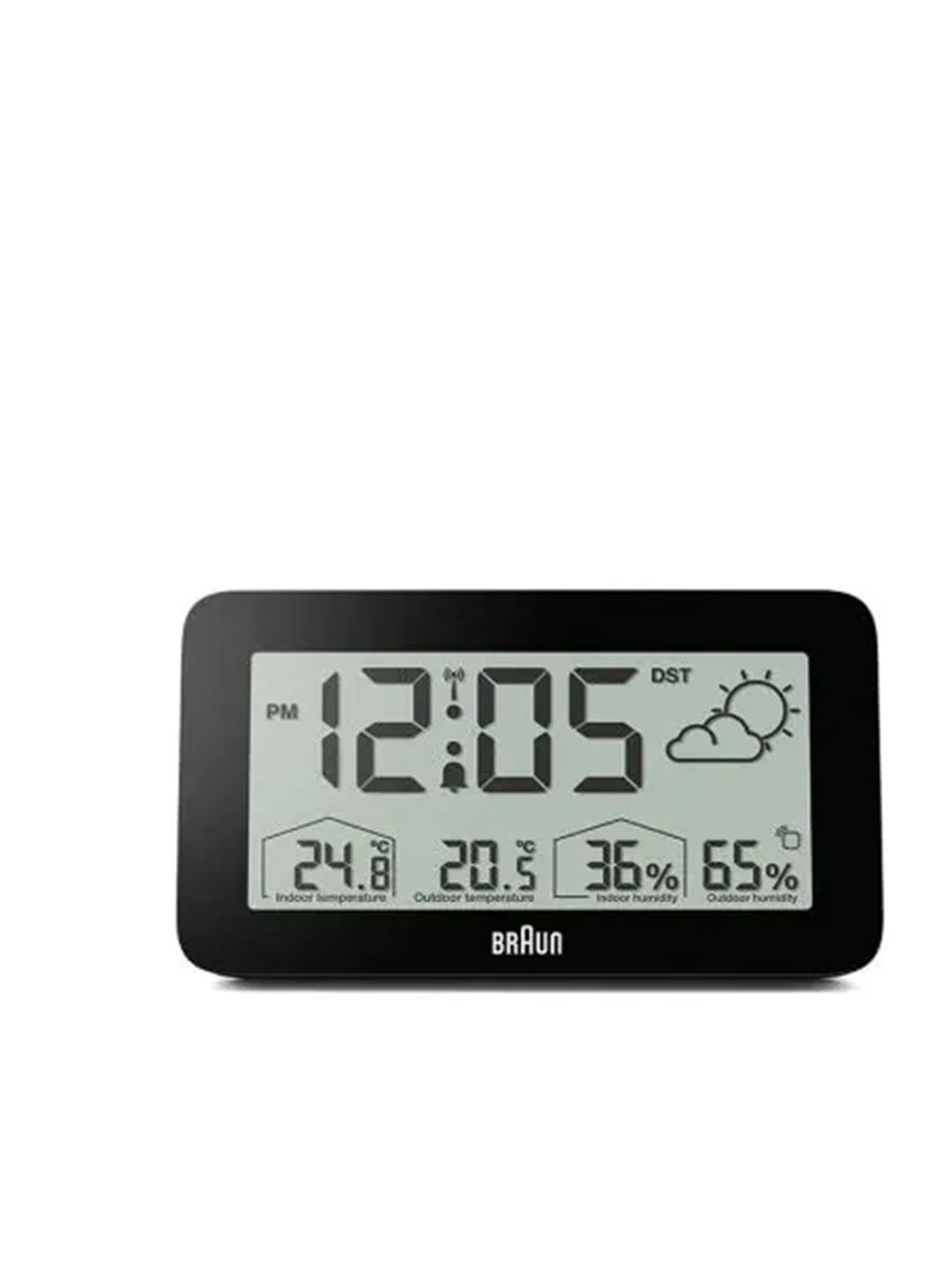 

Braun Black Contemporary Rectangle Shaped Alarm Clock