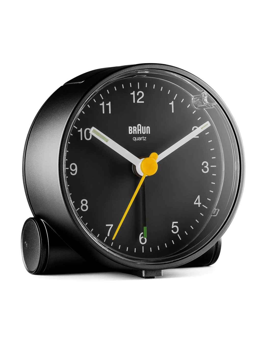 

Braun Black & White Contemporary Round Shaped Alarm Clock