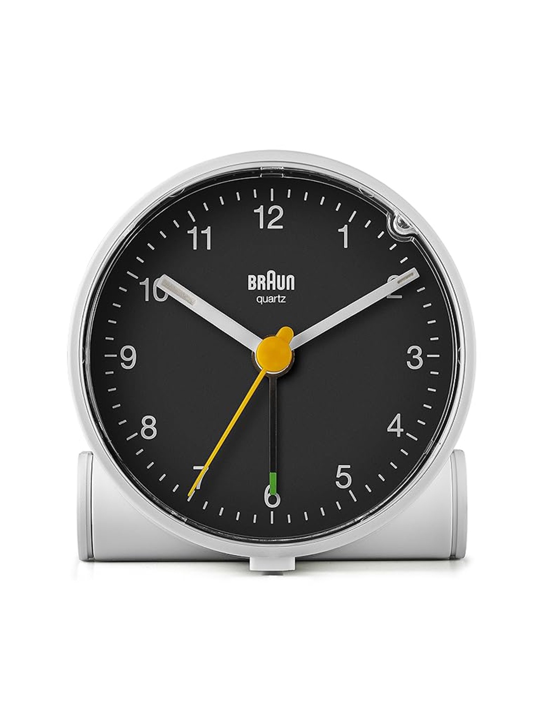 

Braun Black & White Contemporary Round Shaped Alarm Clock