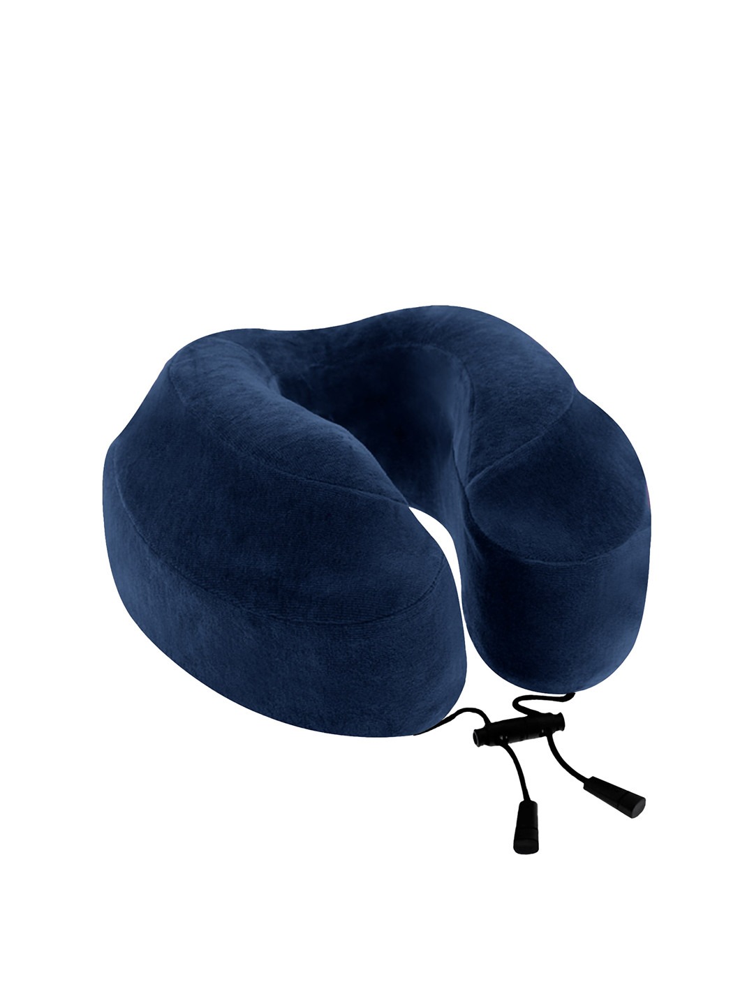 

BILLEBON Memory Foam Neck Pillow Travel Accessory, Navy blue