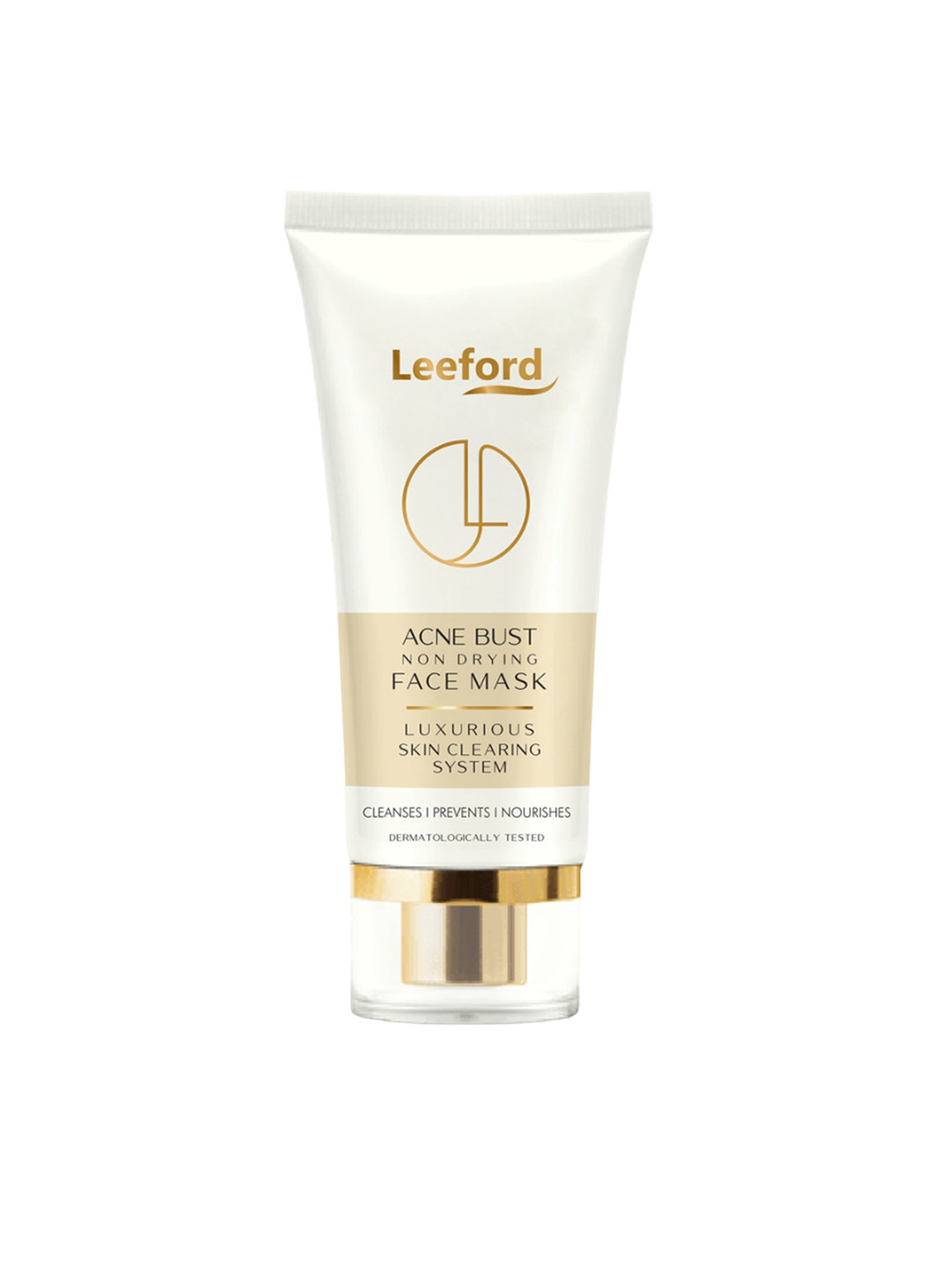 

Leeford Salicylic Acid Acne Healing Face Mask Nordic Peat Formula for Oily Skin-50gm, Gold