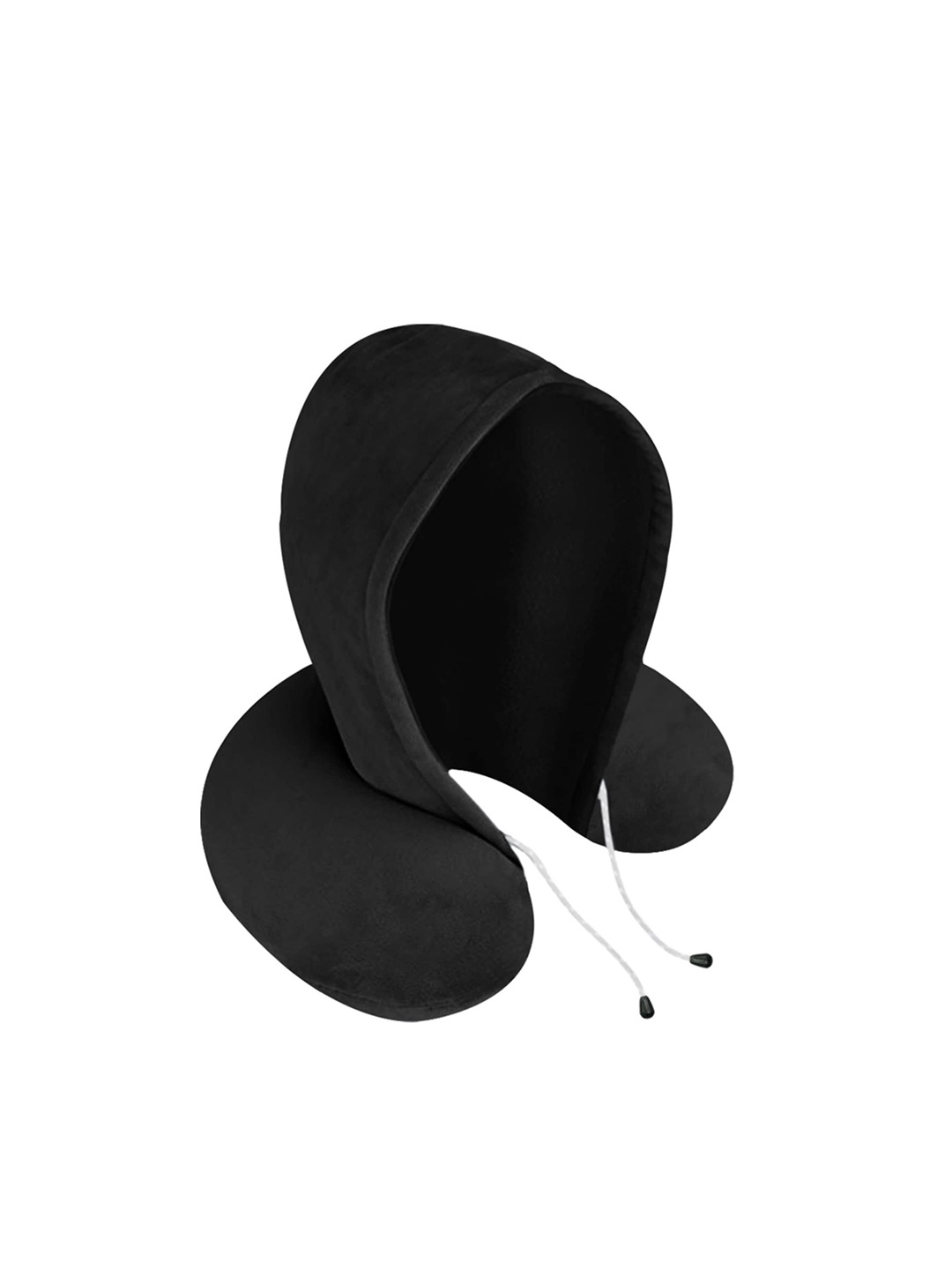 

BILLEBON Premium Soft Hoodie Neck Pillow, Black
