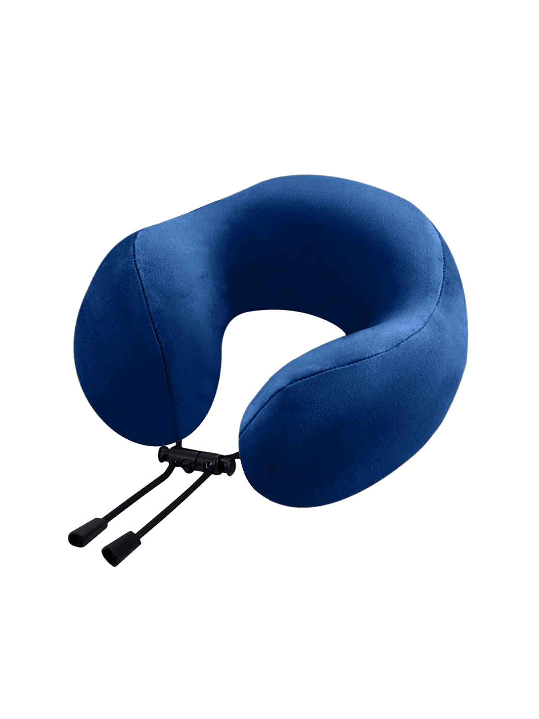 

BILLEBON Extra Soft Memory Foam Neck Pillow Travel Accessory, Navy blue