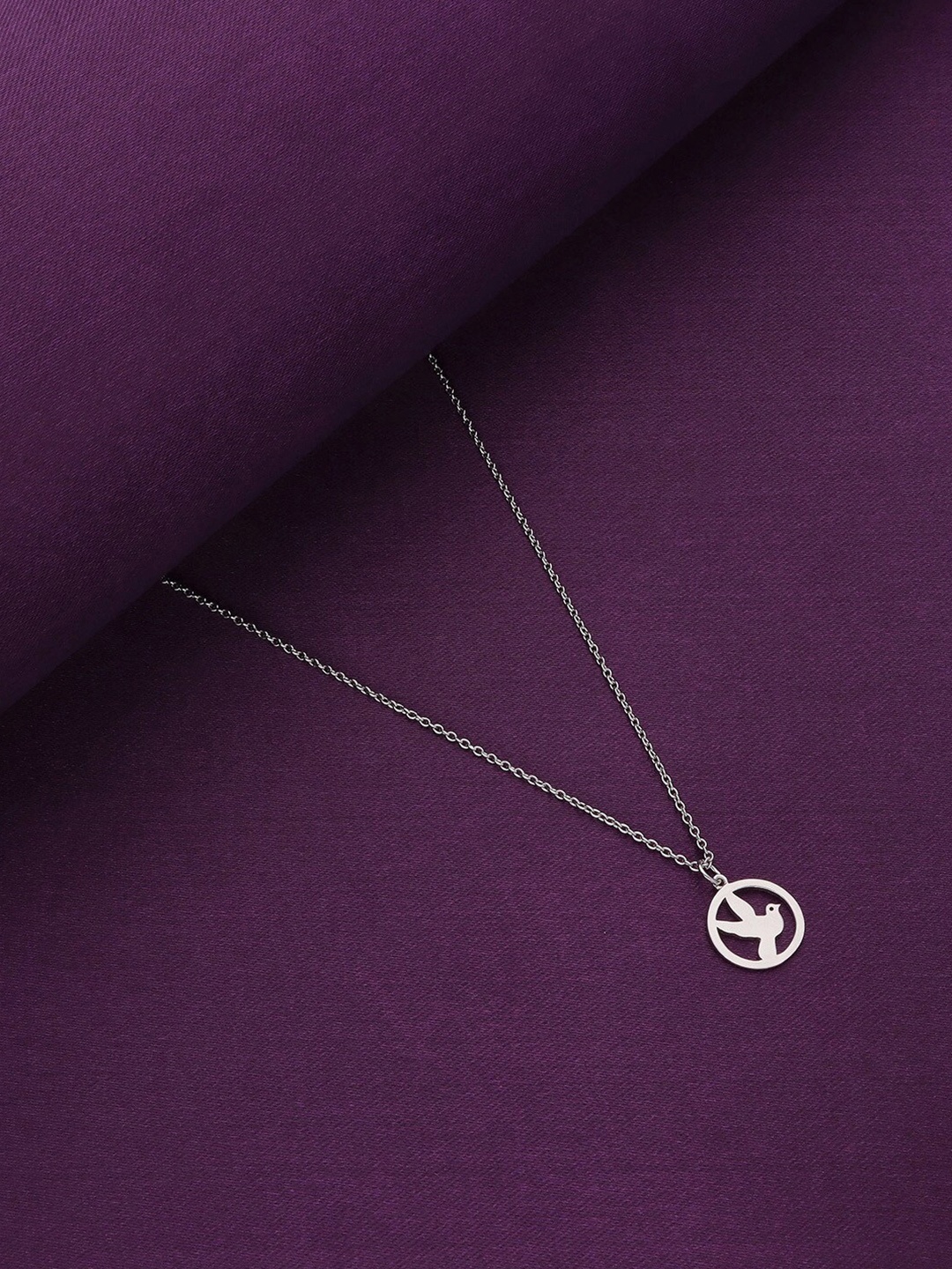 

KAI JEWEL 92.5 Sterling Silver Rhodium-Plated Necklace