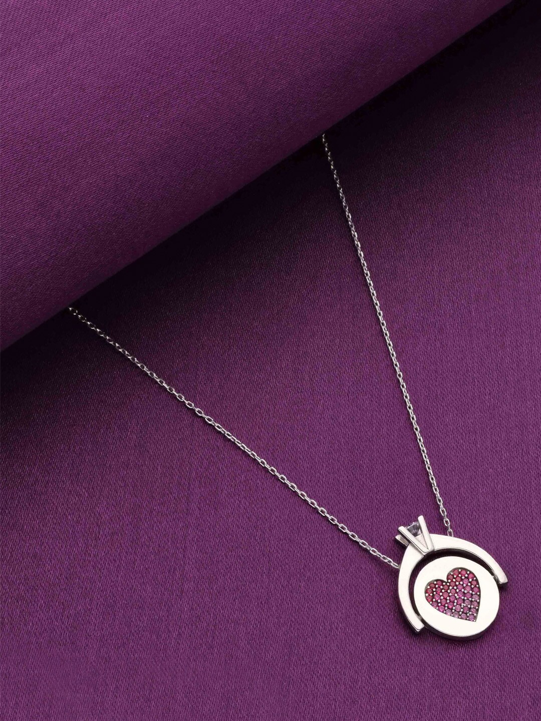 

KAI JEWEL 92.5 Sterling Silver Rhodium-Plated Necklace