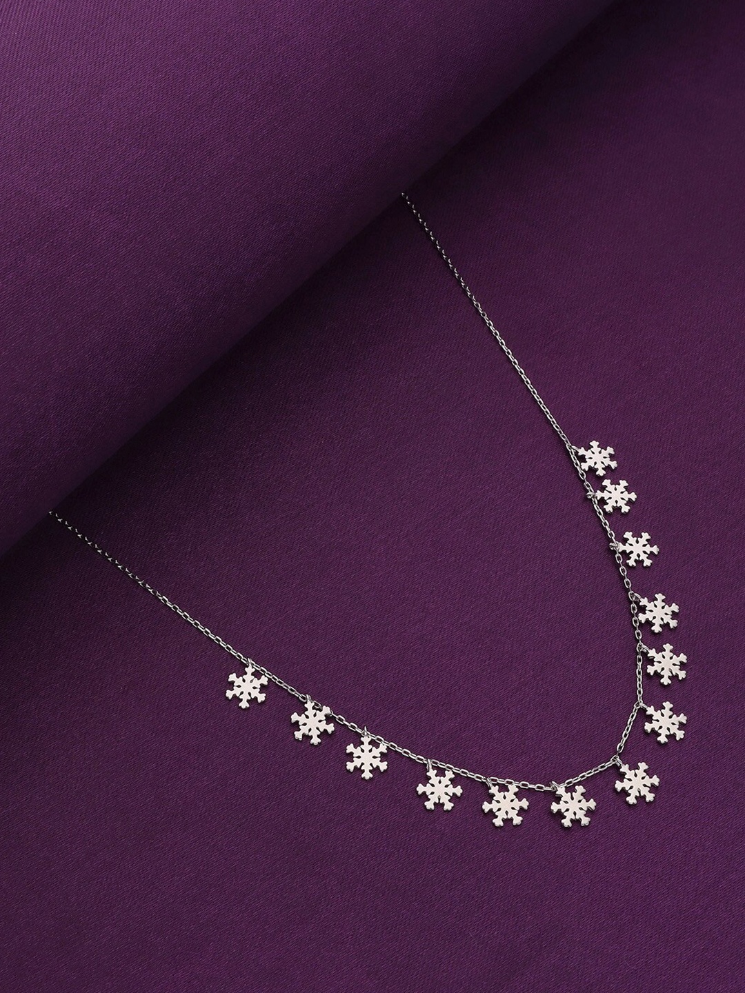 

KAI JEWEL Sterling Silver Rhodium-Plated Necklace