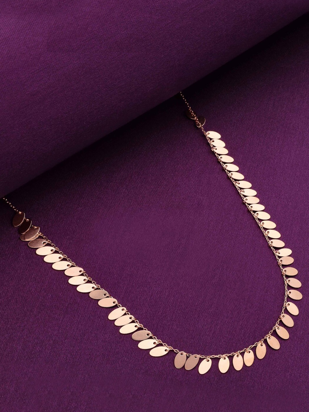 

KAI JEWEL Sterling Silver Rose Gold-Plated Necklace