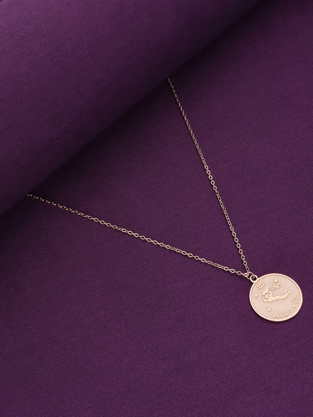 

KAI JEWEL Sterling Silver Rose Gold-Plated Necklace