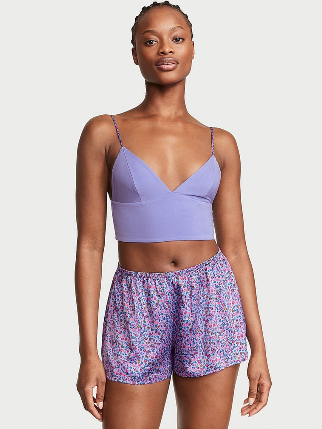 

Victoria's Secret Shoulder Straps Night suit, Lavender