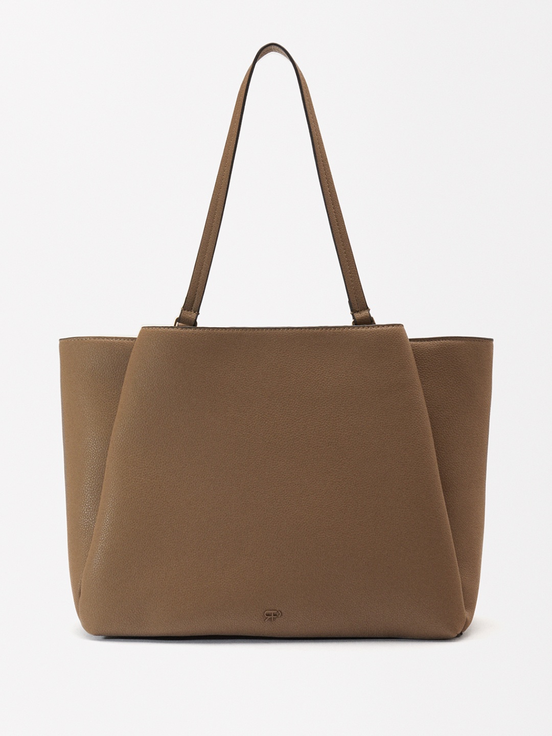 

PARFOIS Oversized Shopper Shoulder Bag, Camel brown
