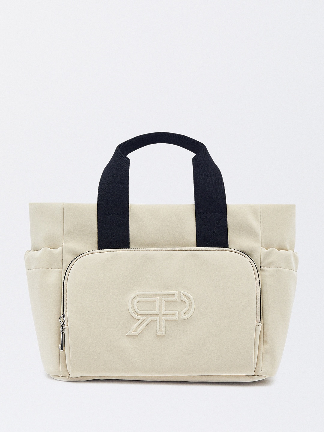 

PARFOIS Structured Handheld Bag, Off white