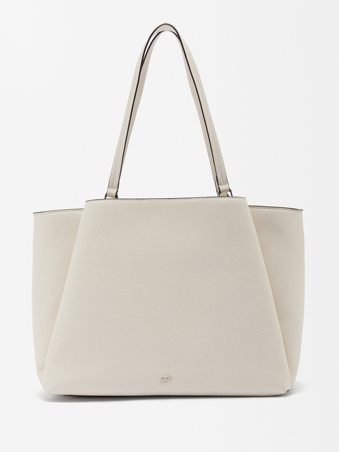 

PARFOIS Structured Shoulder Bag, Off white