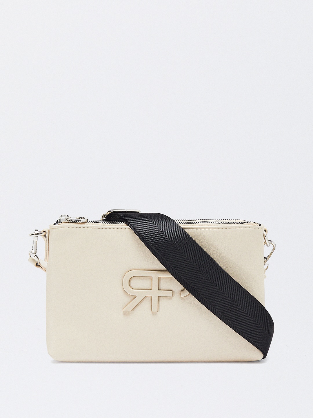 

PARFOIS Crossbody Bag with Detachable Sling Strap, Off white