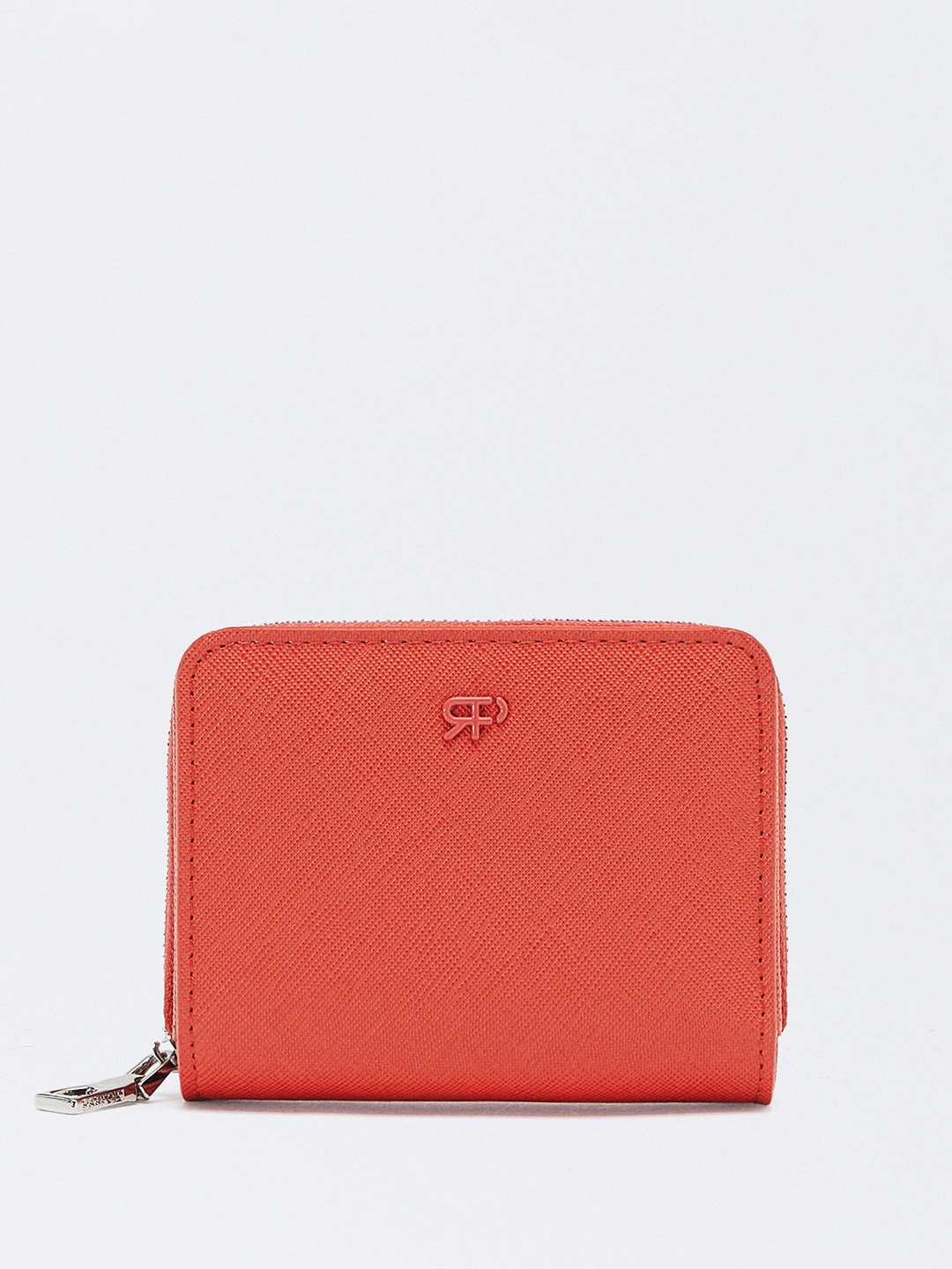 

PARFOIS Women Zip Around Wallet, Red