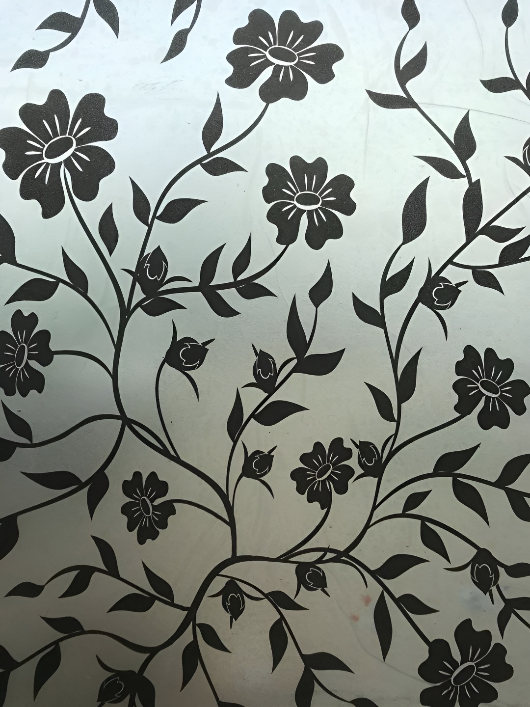

Jaamso Royals White & Black Printed Self-Adhesive Window Frosting Film Sticker