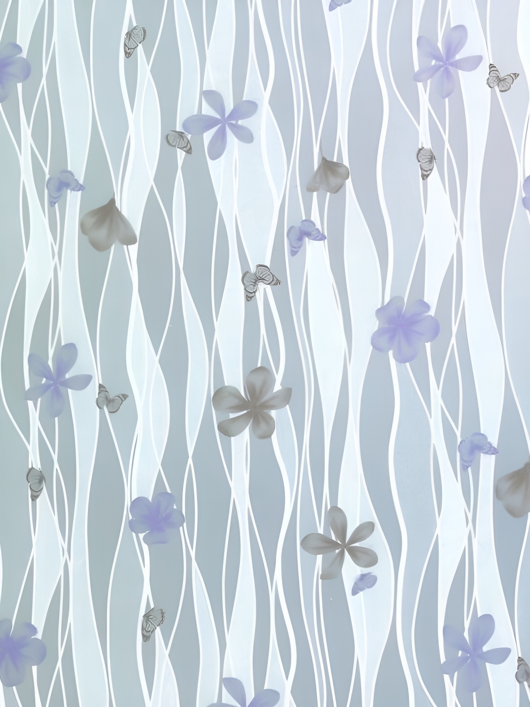 

Jaamso Royals White & Grey Printed Self-Adhesive Waterproof Window Sticker