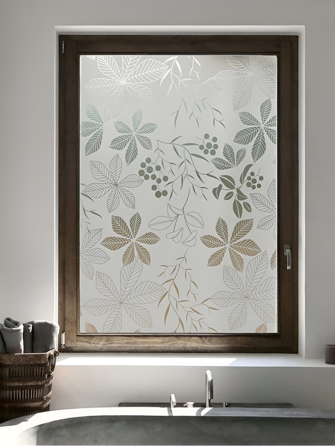 

Jaamso Royals Transparent Printed Self-Adhesive Window Film Sticker