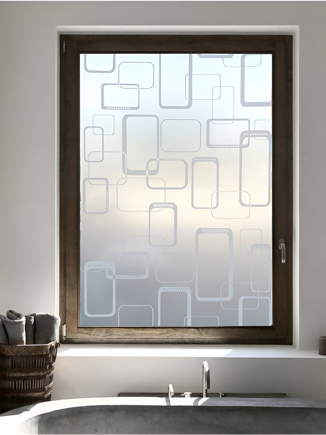 

Jaamso Royals Transparent Printed Self-Adhesive Waterproof Window Sticker