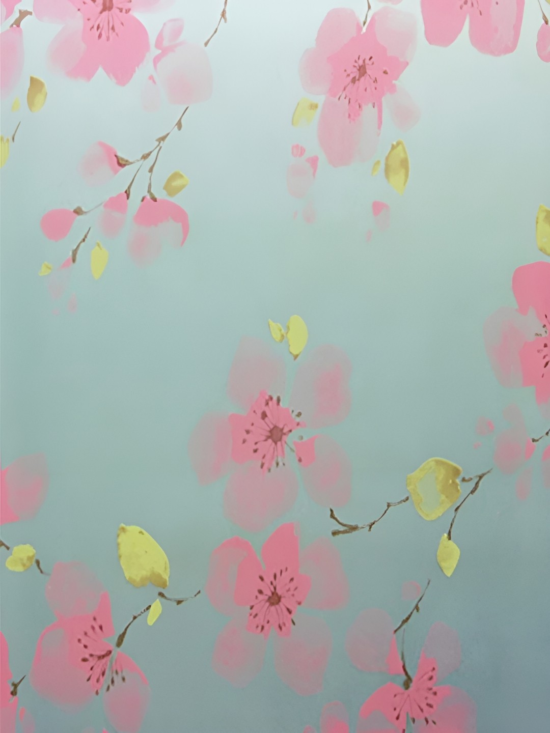

Jaamso Royals Green & Pink Printed Self-Adhesive Waterproof Window Sticker