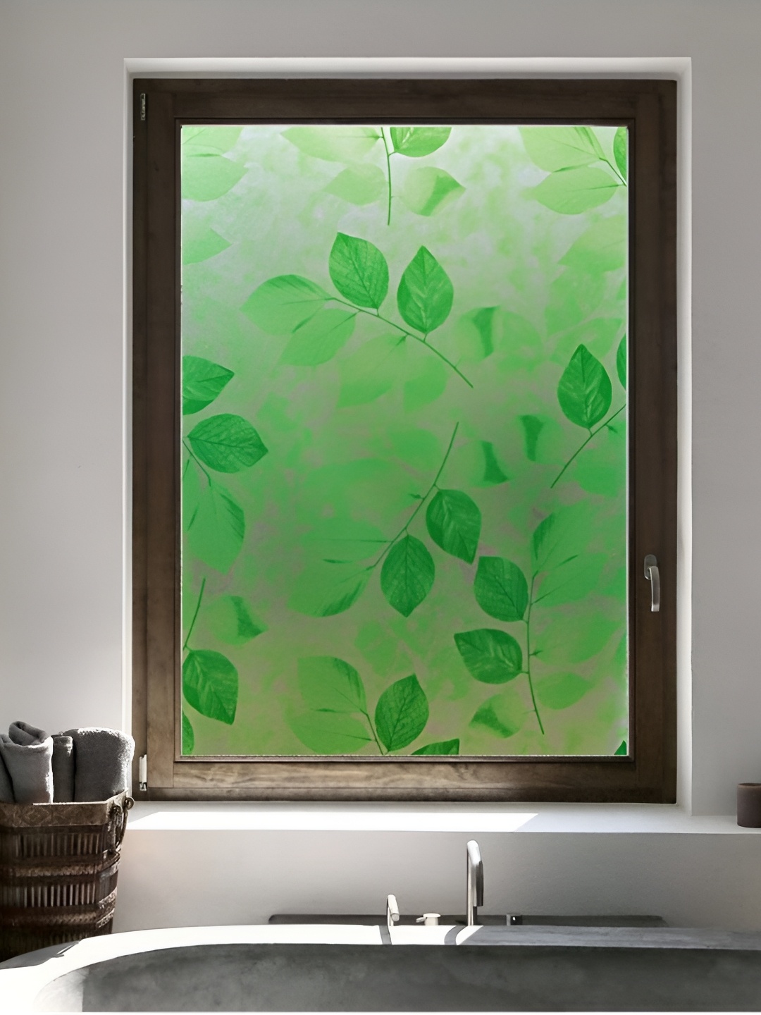 

Jaamso Royals Green Printed Self-Adhesive Waterproof Window Sticker