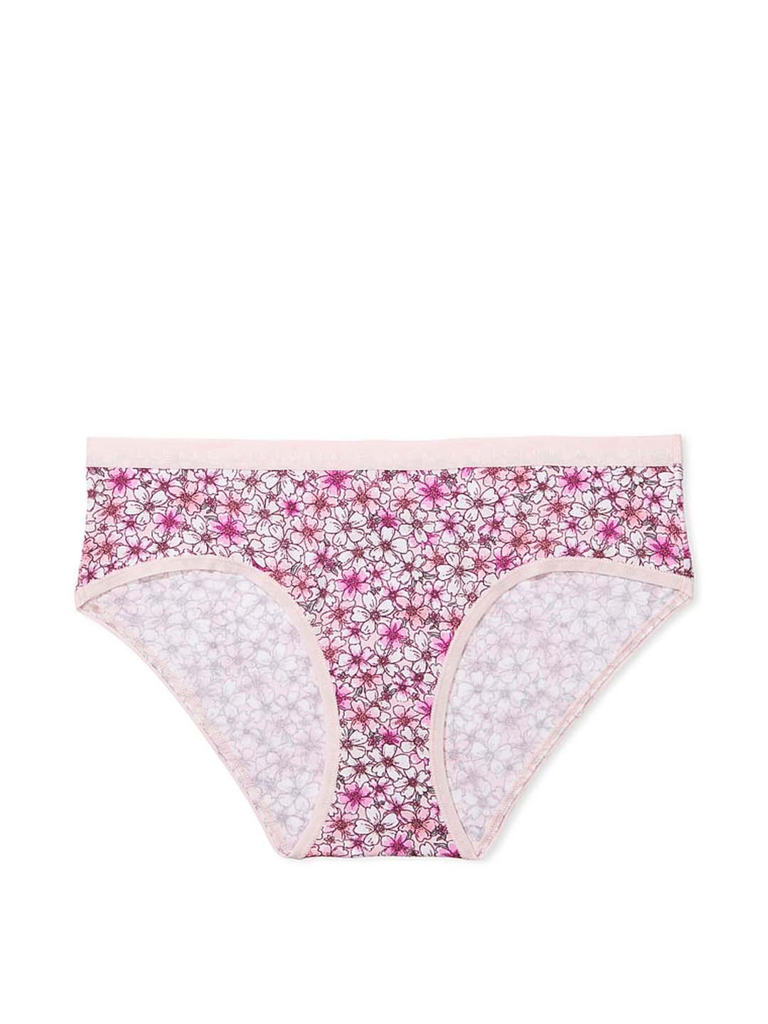 

Victoria's Secret Printed Hiphugger Hipster Briefs, White