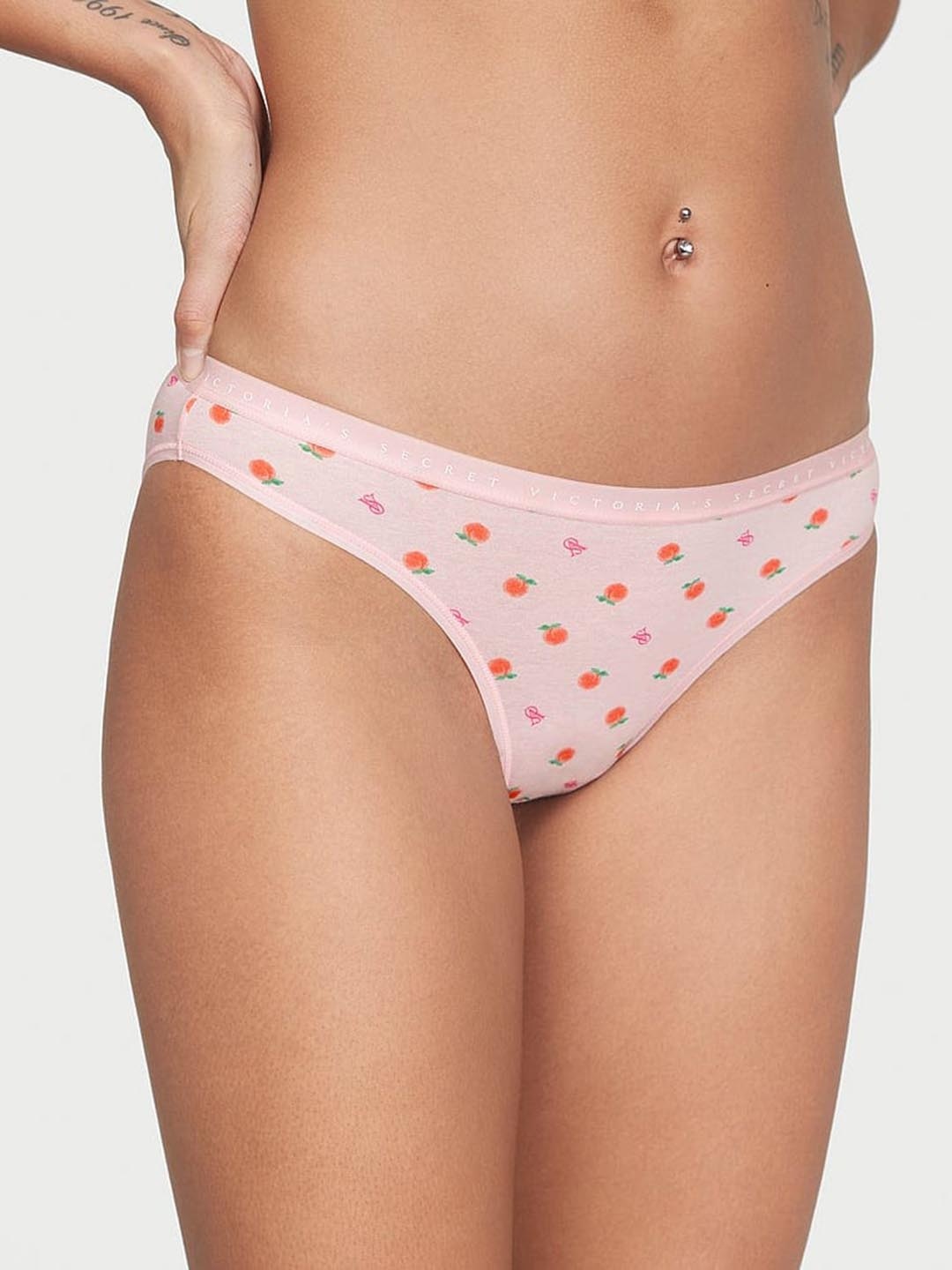 

Victoria's Secret Floral Printed Bikini Brief, Pink