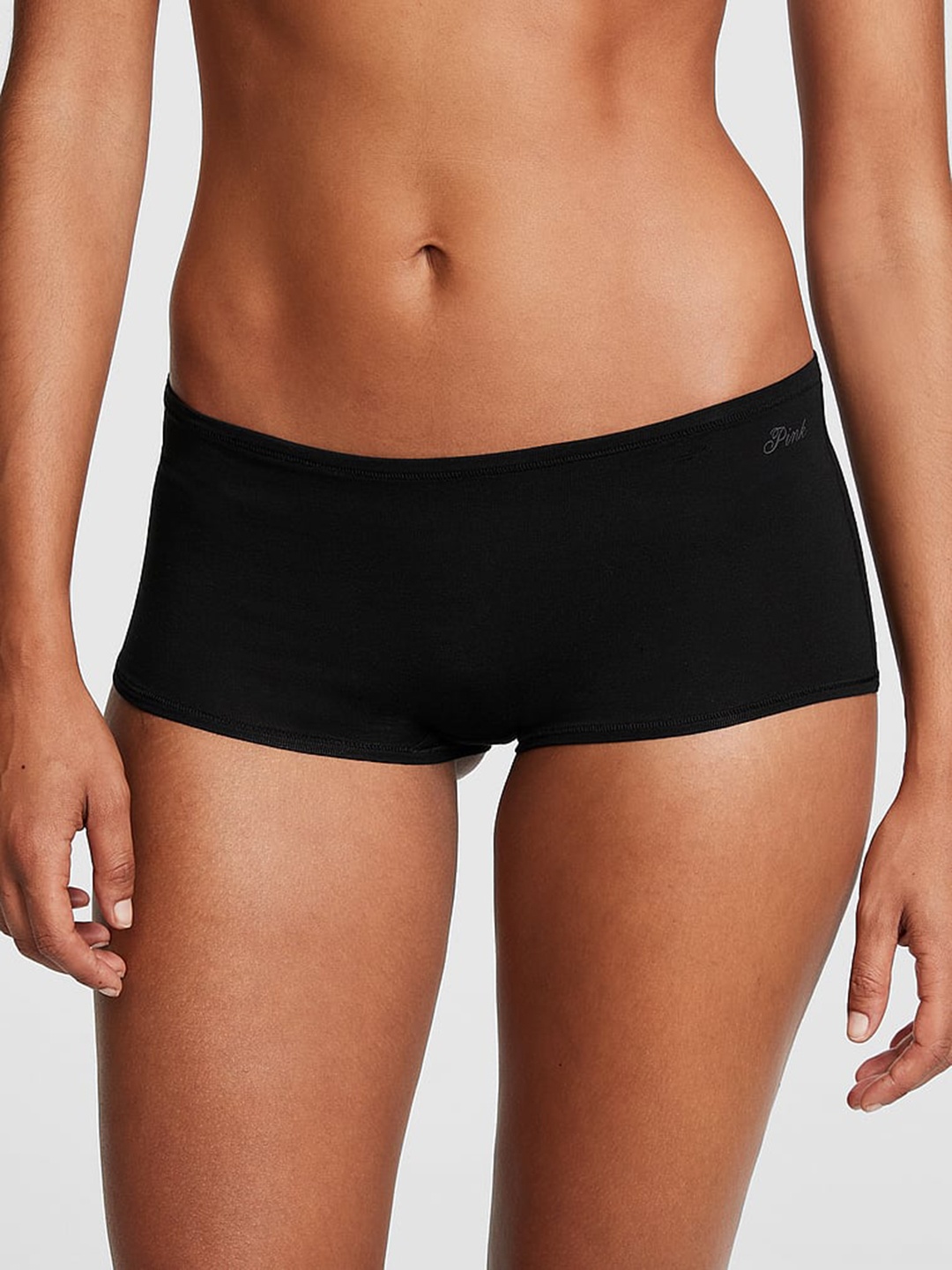 

Victoria's Secret PINK Boy Shorts Brief, Black